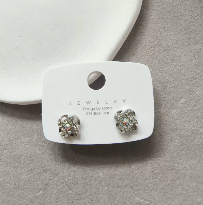 New 925 Sterling Silver needle Mini Studs women stud Earrings jewelry lots style