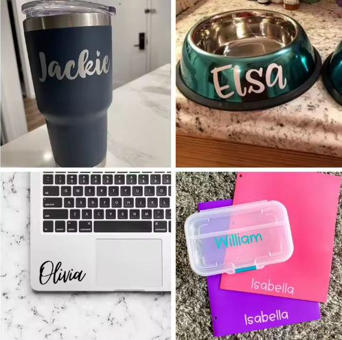Custom Text Vinyl Lettering Sticker Decal Personalized Name window car business