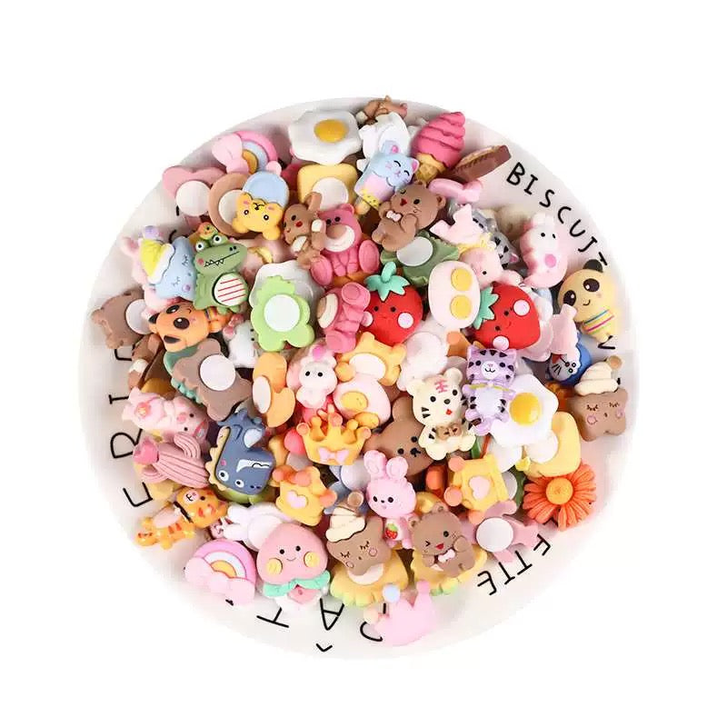 10pcs 3D water bottle stickers cute jewelry making flatback resin phone case decor