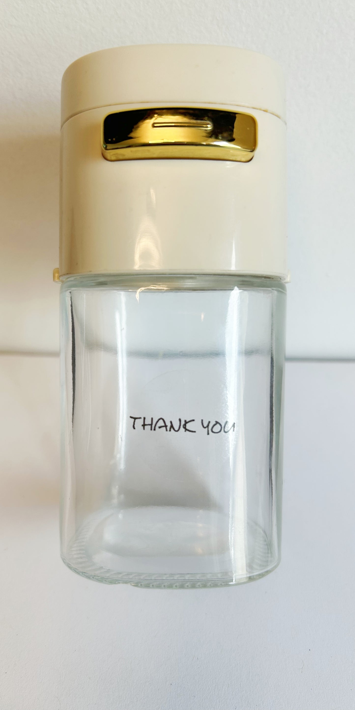 50pcs 25mm round thank you transparent stickers 0.98in clear custom sticker logo printing