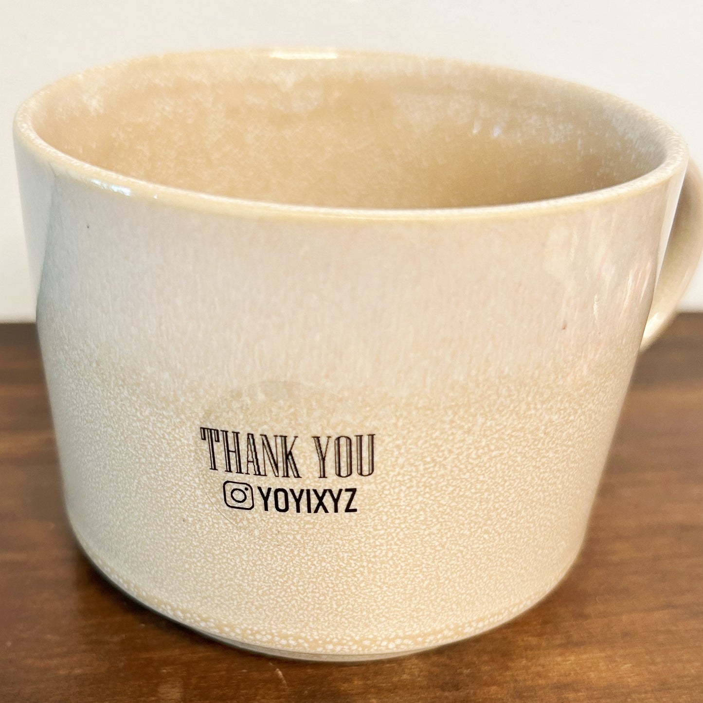 50pcs 25mm round thank you transparent stickers 0.98in clear custom sticker logo printing
