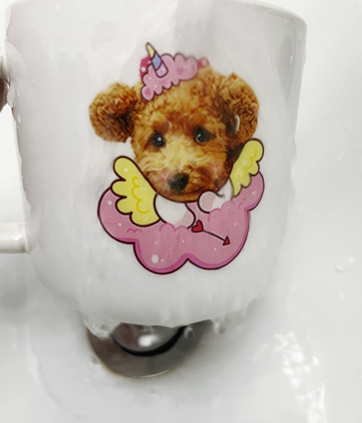 personalized mug temporary tattoo custom sticker Christmas decal curved surface waterproof