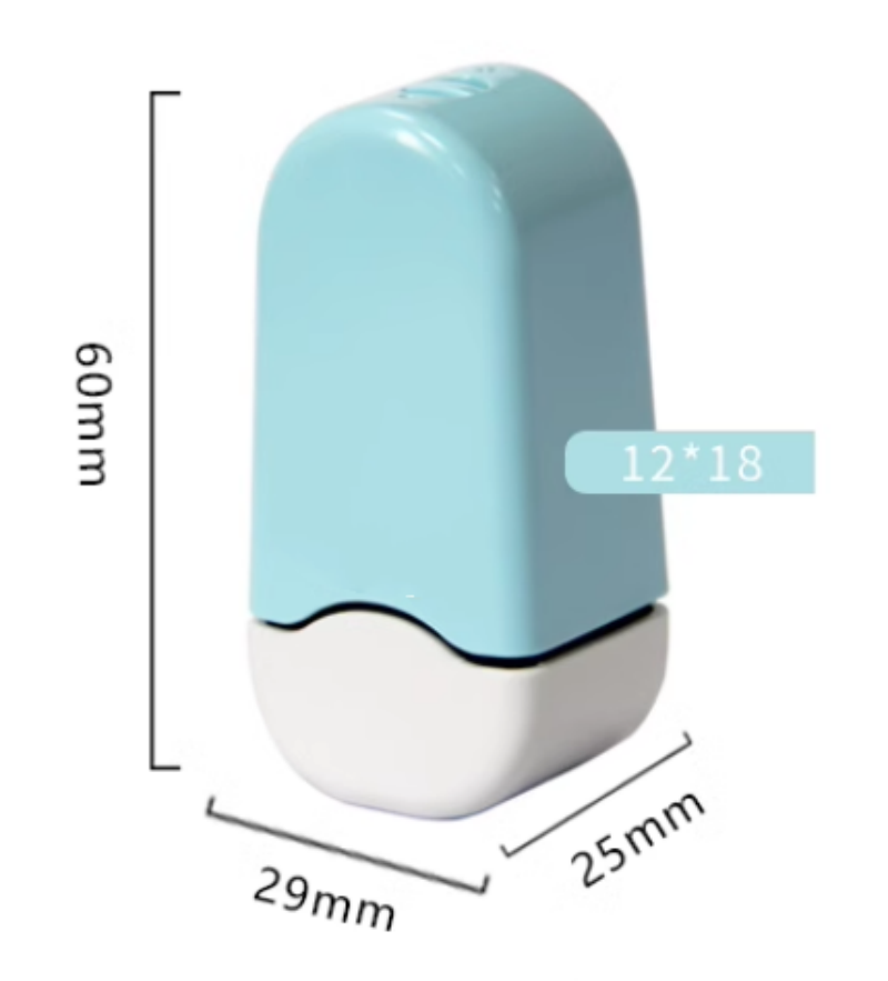 Custom Name Ink Stamp Signature Calligraphy Self-Inking Personalized Letter seal