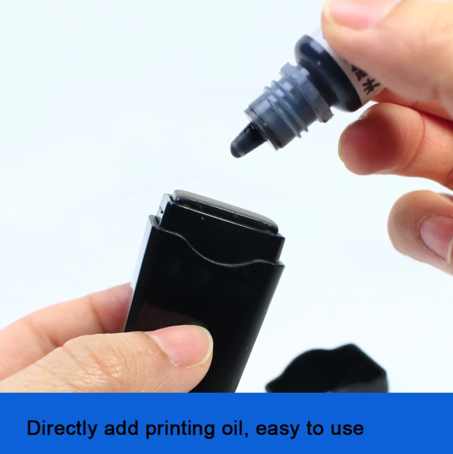 Custom Name Ink Stamp Signature Calligraphy Self-Inking Personalized Letter seal