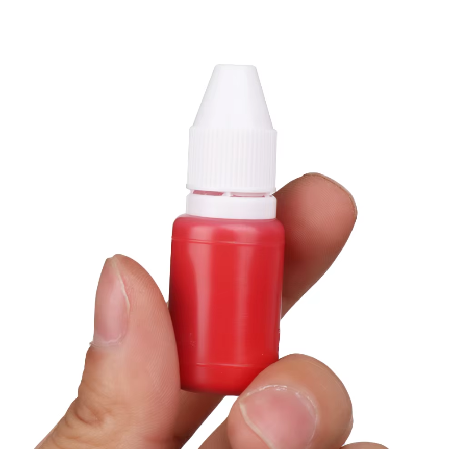 2Pcs 10ml stamp oil ink Office School Supplies Flash Refill Photosensitive Seal