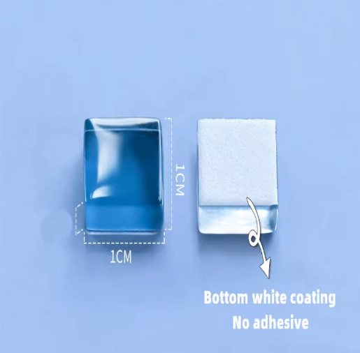 300g 0.39in Colorful Square Mosaic Tiles Glitter Assorted 1cm Artwork Home Decor