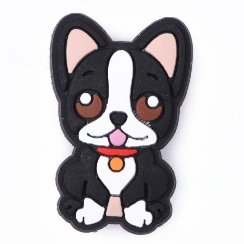1pc Dog pattern cute animal Shoe Charms Pin for Crocs Shoe summer Decor jibbitz
