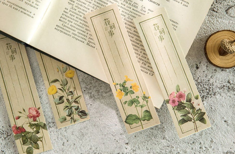 10pcs brand new Paper Bookmarks Chinese Ancient theme painting Card random color