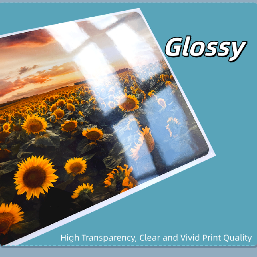 Custom Photo Prints 5in Leather Texture/Glitter/High-Gloss Surface Premium Photograph Printing Souvenir Gift