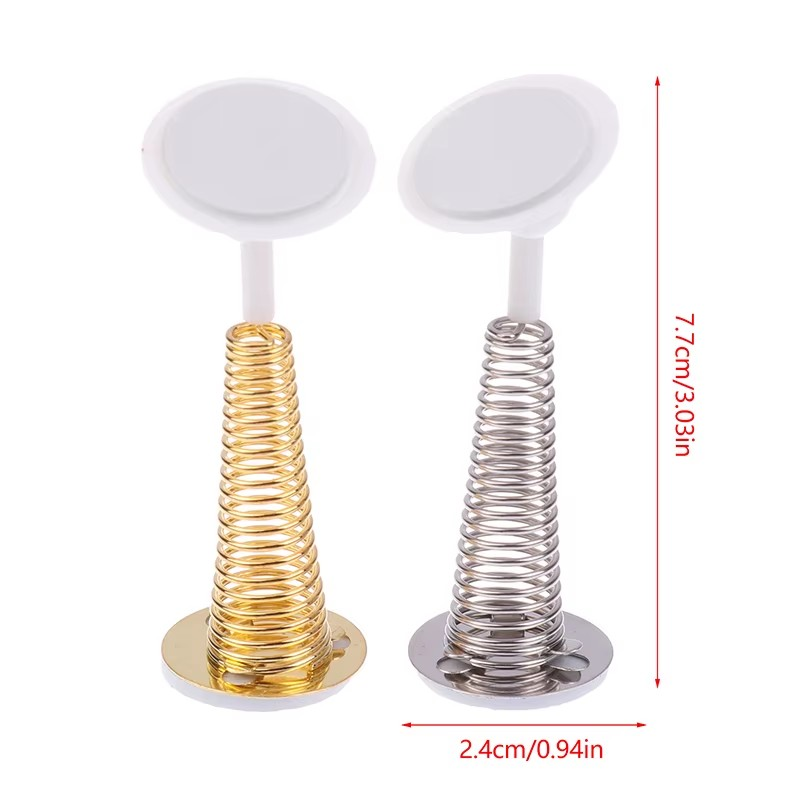 5Pcs Spring Base Swing Spring Toy Head Metal Shaking Car Dashboard craft spiral
