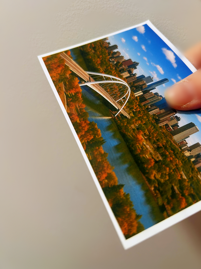 Custom Photo Prints 5in Leather Texture/Glitter/High-Gloss Surface Premium Photograph Printing Souvenir Gift