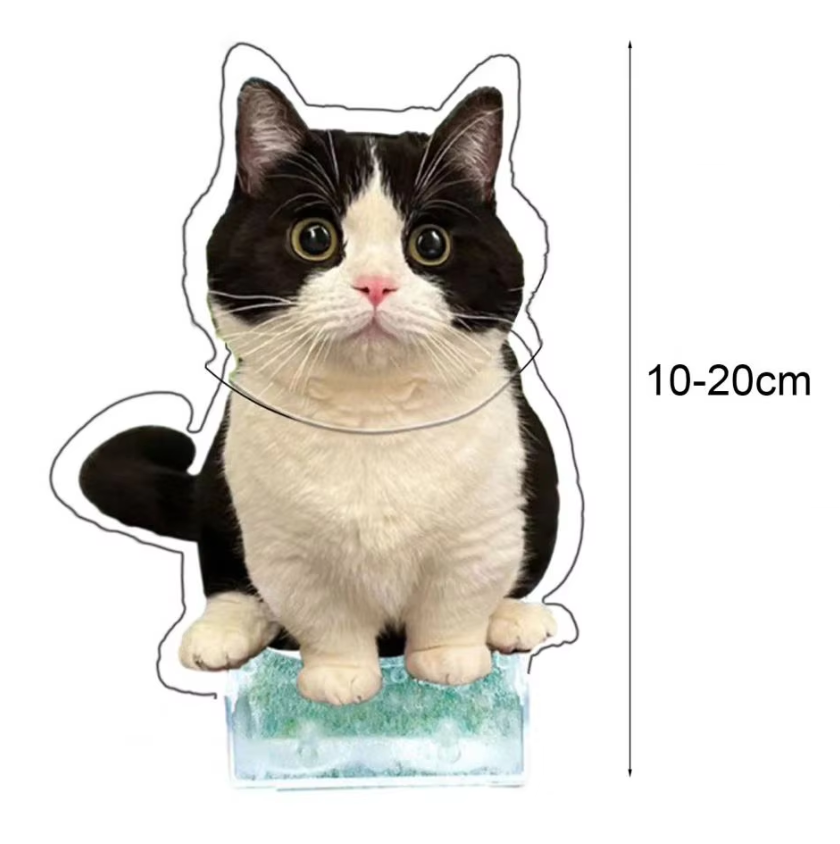 personalized Shake head pet decor plastic Car home decoration solar battery dual purpose