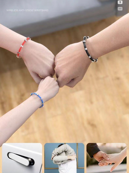 Silicone Body Static Wristband static Bracelet Electrostatic Anti-static winter