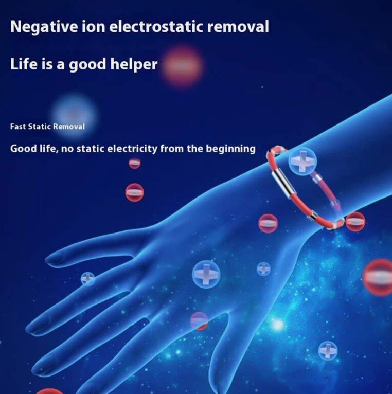 Silicone Body Static Wristband static Bracelet Electrostatic Anti-static winter