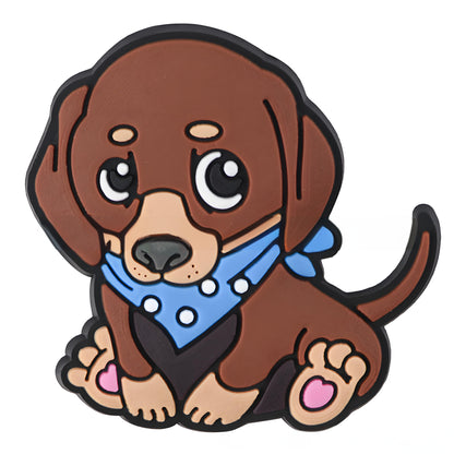 1pc Dog pattern cute animal Shoe Charms Pin for Crocs Shoe summer Decor jibbitz